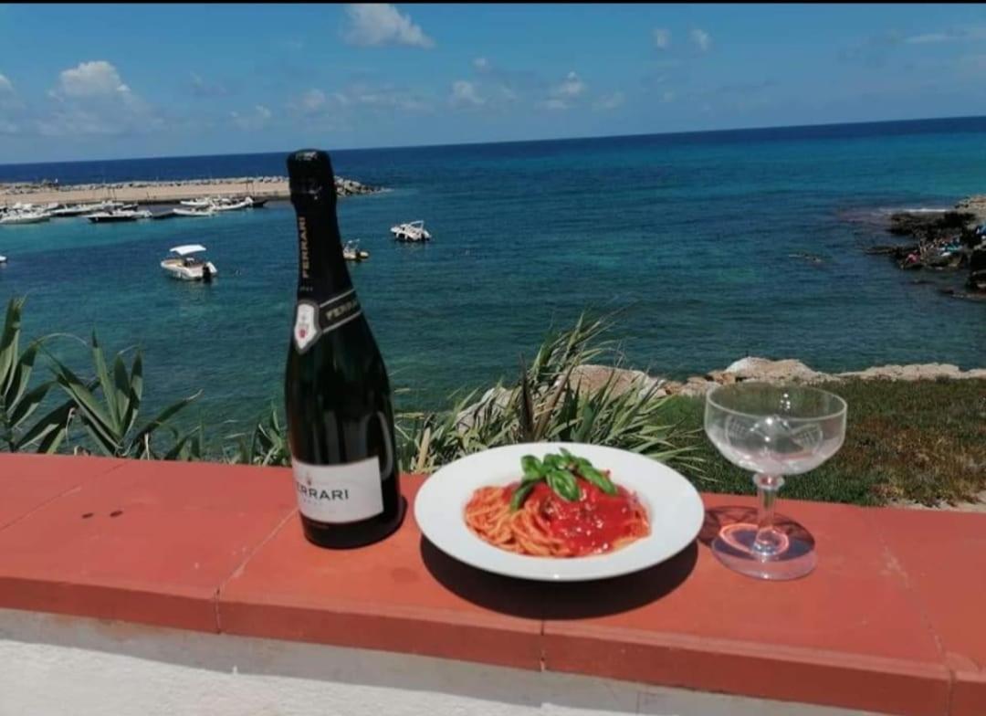 La Terrazza Sul Mare Monolocale Con Terrazza Vicino Aereoporto&Mare Sicilian Vintage Style Beach House Cinisi Extérieur photo