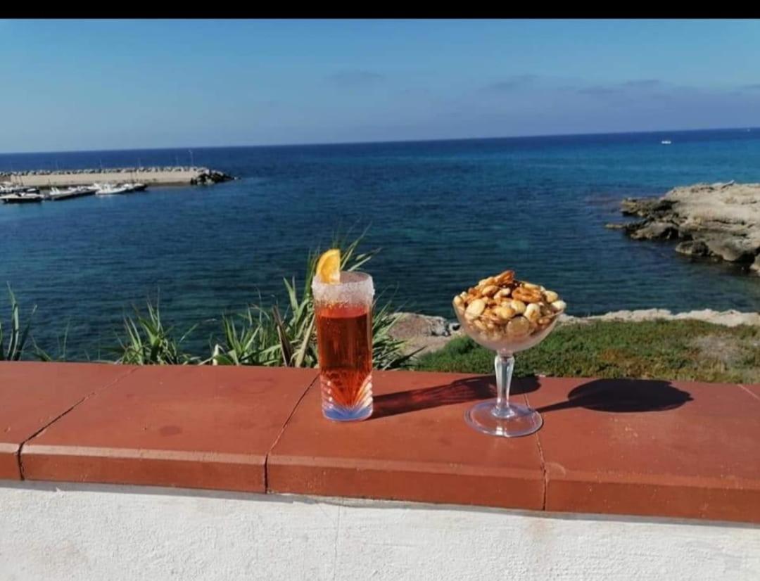 La Terrazza Sul Mare Monolocale Con Terrazza Vicino Aereoporto&Mare Sicilian Vintage Style Beach House Cinisi Extérieur photo